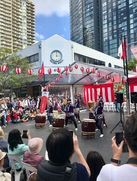 和太鼓のパフォーマンス