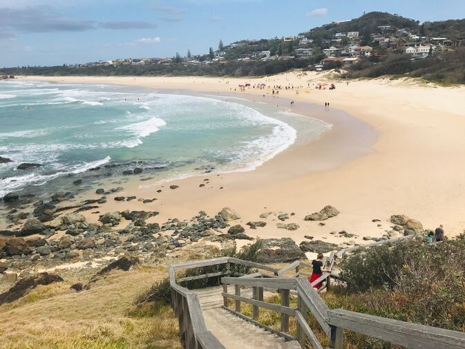 Lighthouse beach